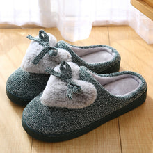 Load image into Gallery viewer, New style cotton slippers in winter indoor loving couple cotton slippers ribbed floor anti-skid wear-resistant thick sole