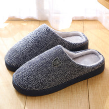 Load image into Gallery viewer, New style cotton slippers in winter indoor loving couple cotton slippers ribbed floor anti-skid wear-resistant thick sole